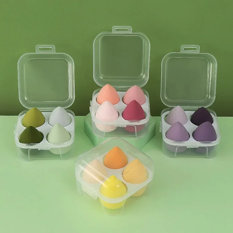 Beauty Makeup Look - 4PCS Beauty Eggs Set Seamless Smudging
