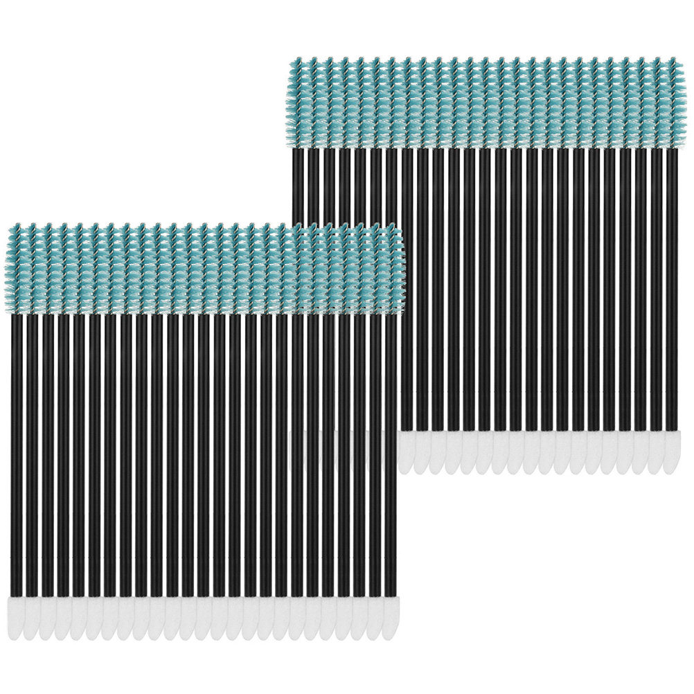 Eyelash Extension - 50Pcs Eyebrow Lash Brush Disposable Applicator