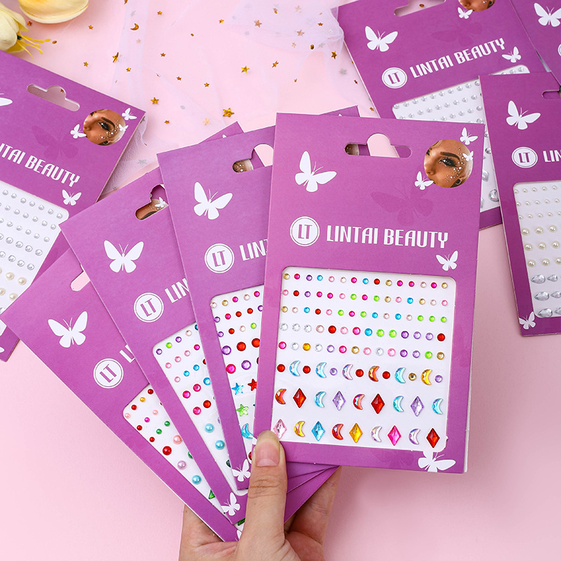 Beauty For Makeup - Hot Selling Face Gems Stickers Self