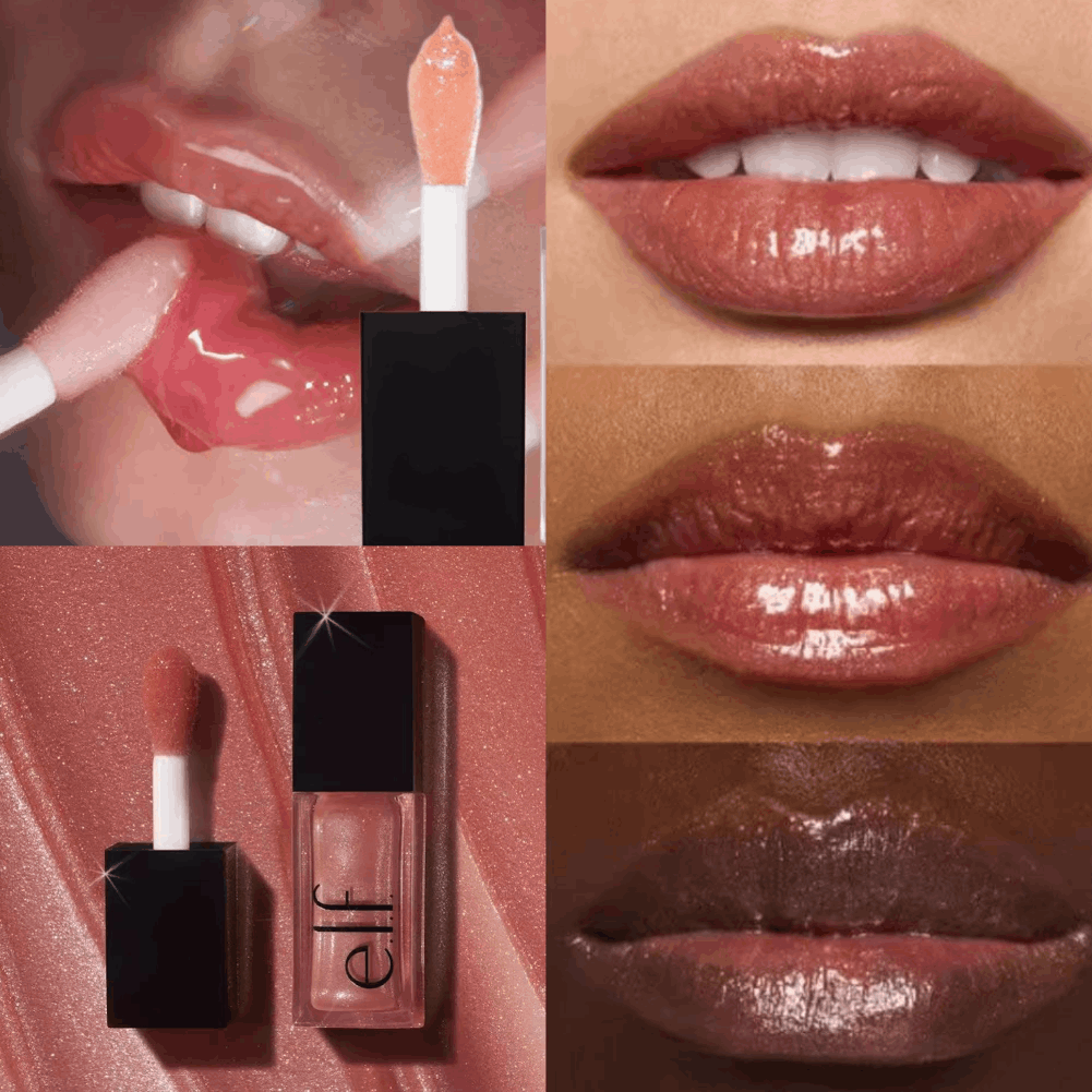 Lip Gloss Shiny Crystal - Long - Beauty Makeup Look 评论和价格
