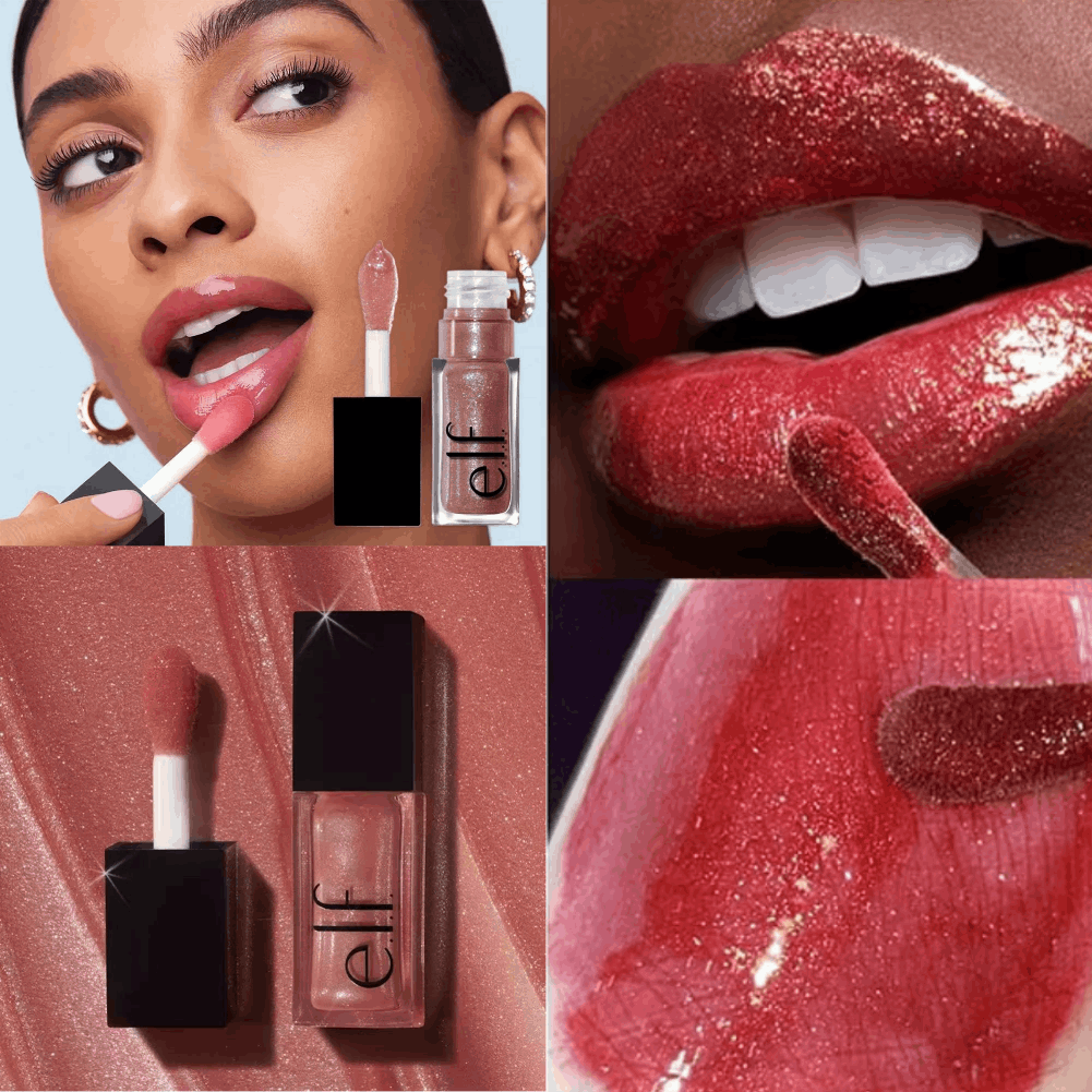 Lip Gloss Shiny Crystal - Long - Beauty Makeup Look 评论和价格