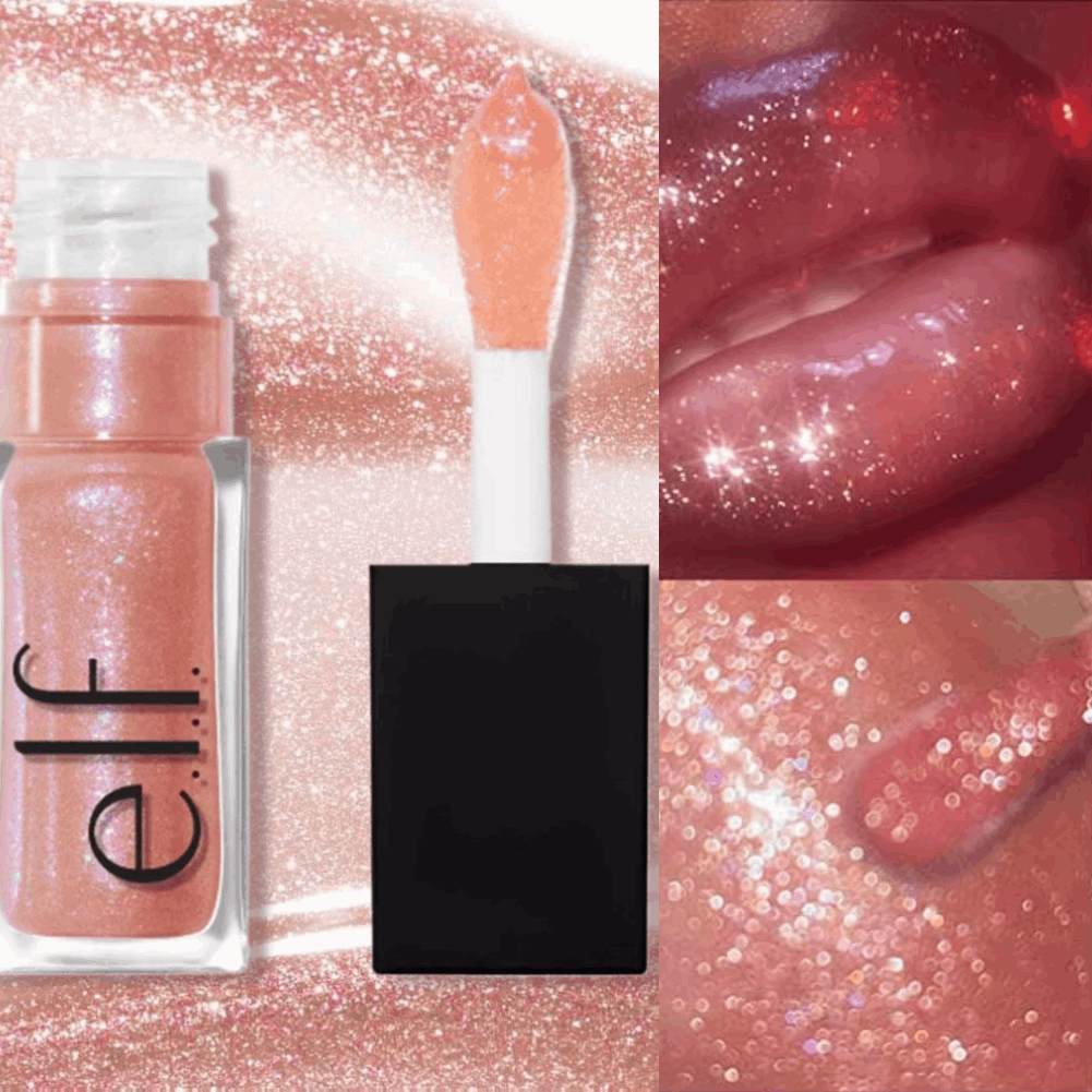 Lip Gloss Shiny Crystal - Long - Beauty Makeup Look 评论和价格