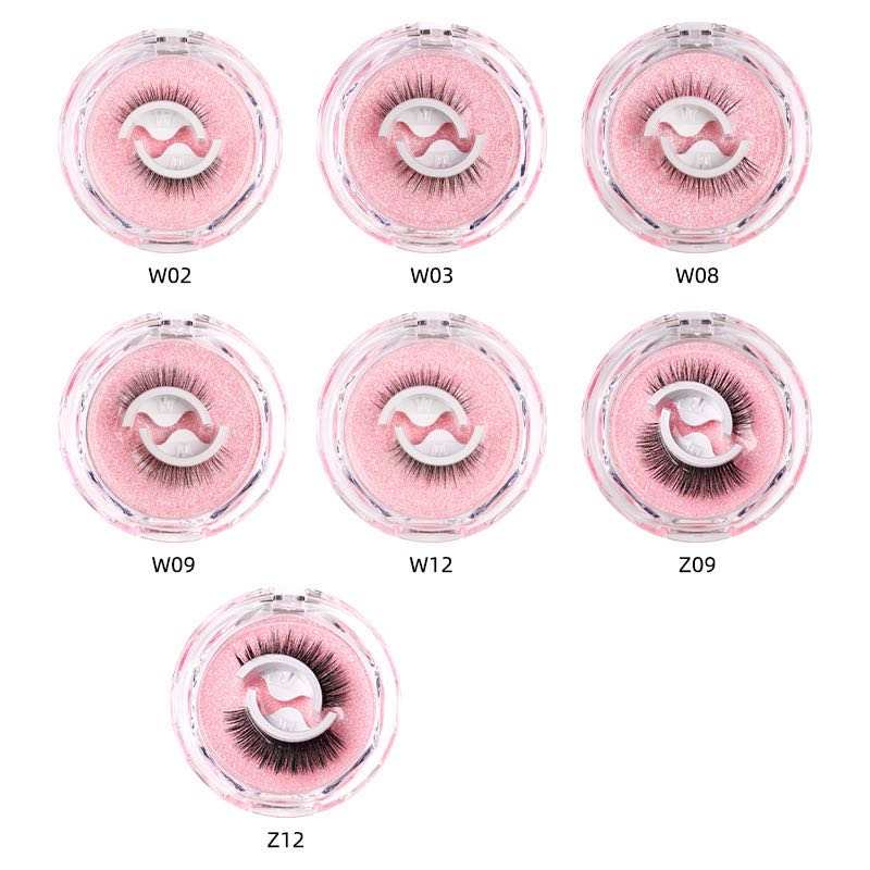 3D False Eyelashes Self-Adhesi - Beauty Makeup Look 评论和价格