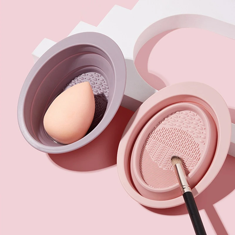 Silicone Makeup Brush Cleaning - Beauty Makeup Brushes 评论和价格