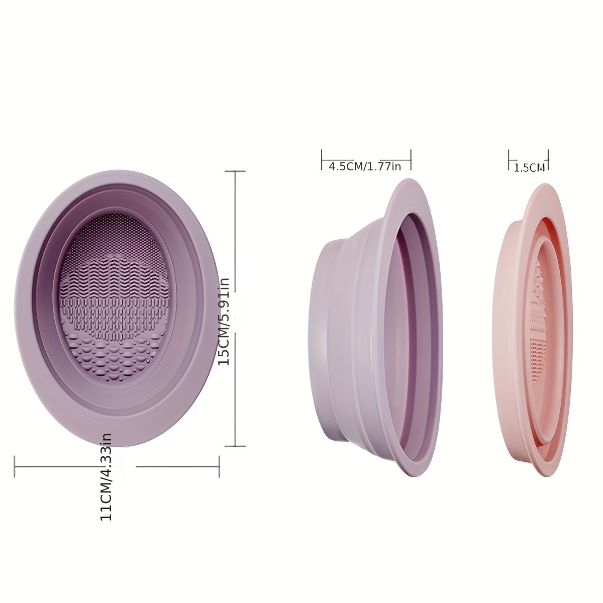 Silicone Makeup Brush Cleaning - Beauty Makeup Brushes 评论和价格