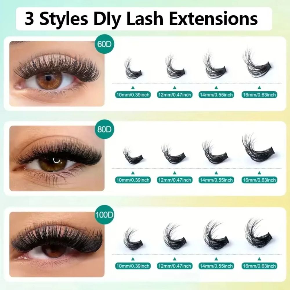 Natural Look False Eyelashes B - Eyelash Extension 评论和价格