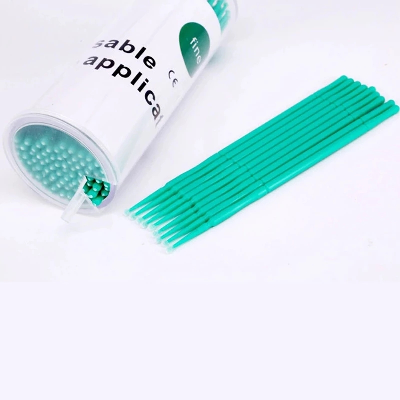 100Pcs/bottle MicroBrush For E - Eyelash Extension 评论和价格