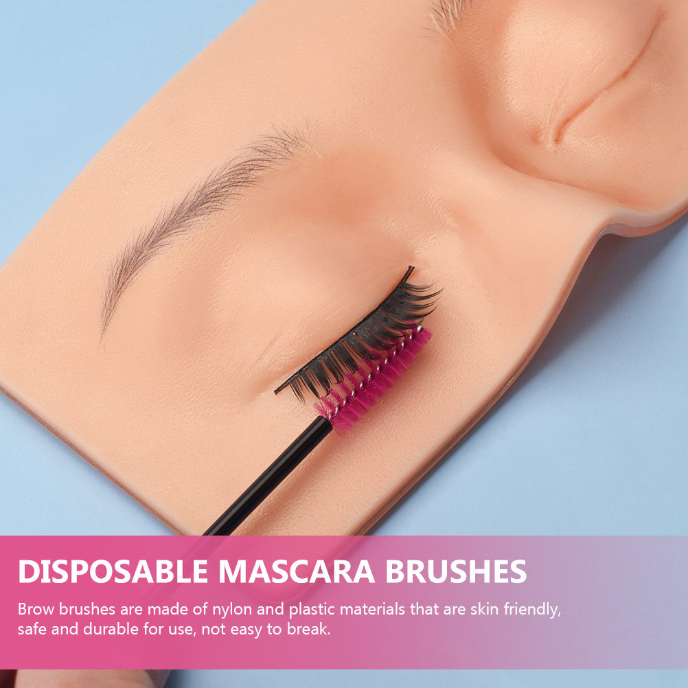 50Pcs Eyebrow Lash Brush Dispo - Eyelash Extension 评论和价格