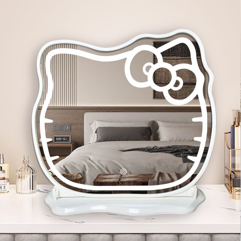 Makeup Mirror with Lamp Girl B - Beauty Makeup Girl 评论和价格
