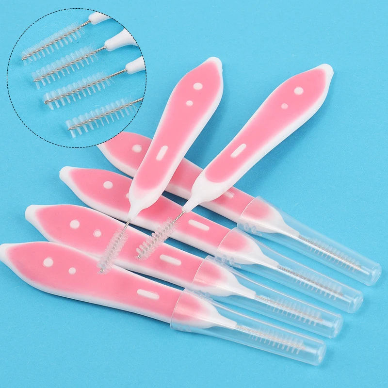 10 Pcs Eyebrow Brushes Mini Br - Eyelash Extension 评论和价格