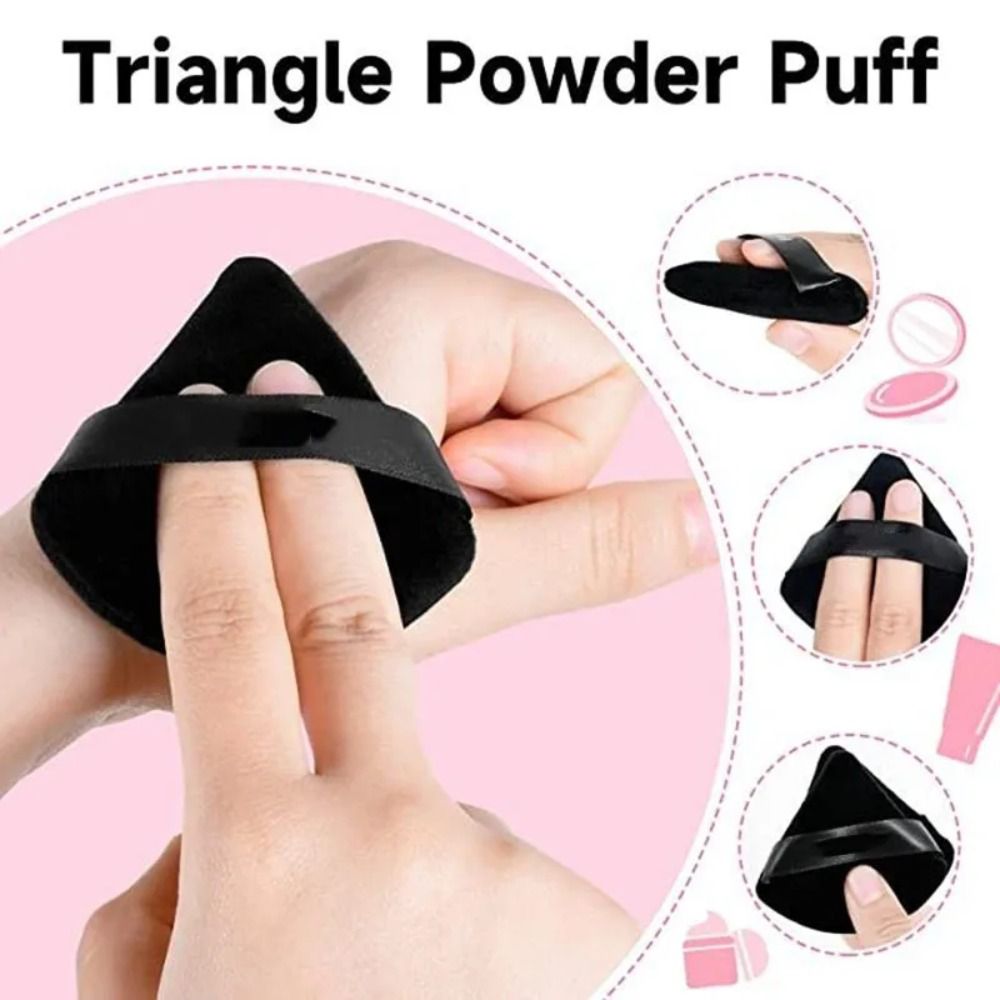 Sponge Powder Puff Diamond Tri - Beauty Makeup Store 评论和价格