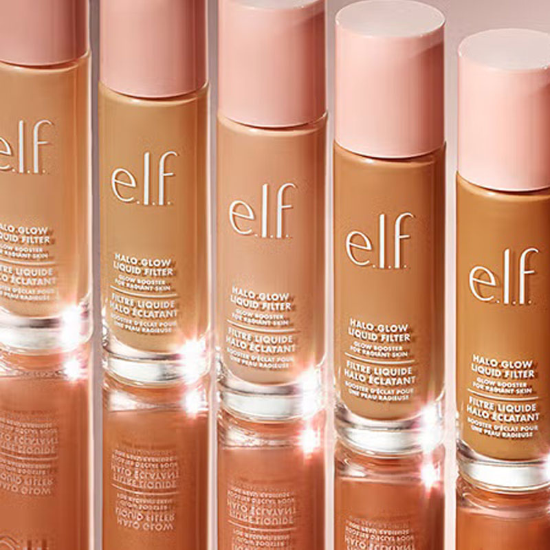 ELF 3 New Shades Halo Glow Liq - Beauty Makeup Look 评论和价格