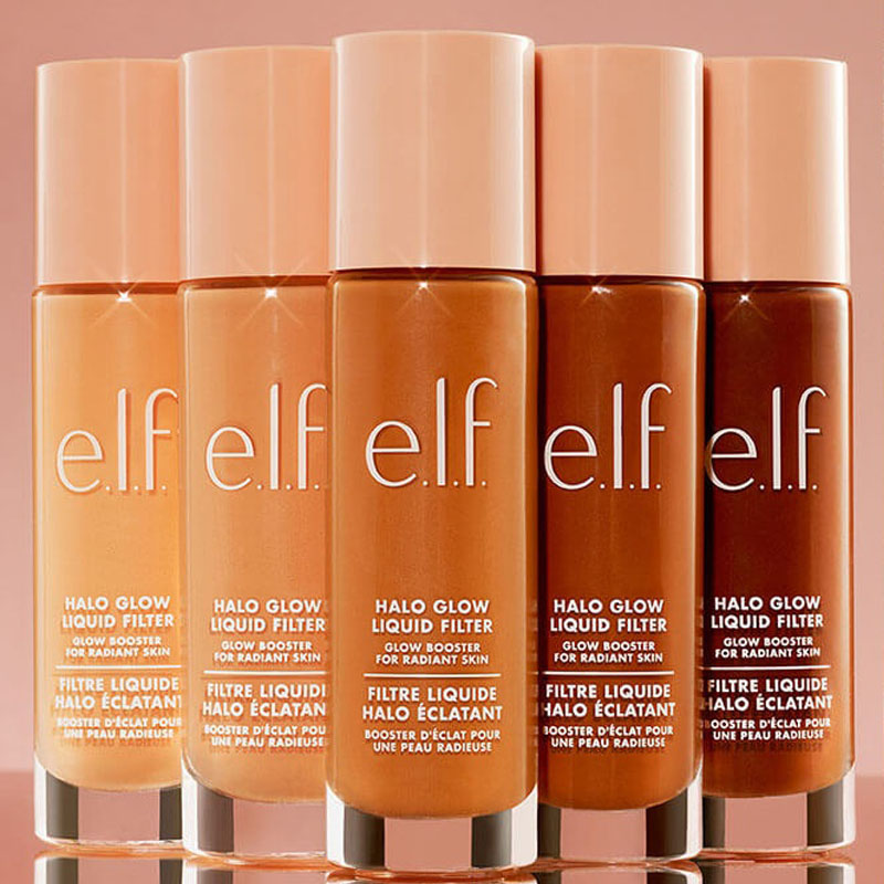 ELF 3 New Shades Halo Glow Liq - Beauty Makeup Look 评论和价格