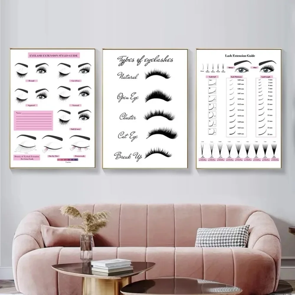 Canvas Painting HD Print Wall  - Eyelash Extension 评论和价格