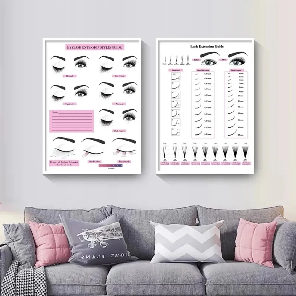 Canvas Painting HD Print Wall  - Eyelash Extension 评论和价格