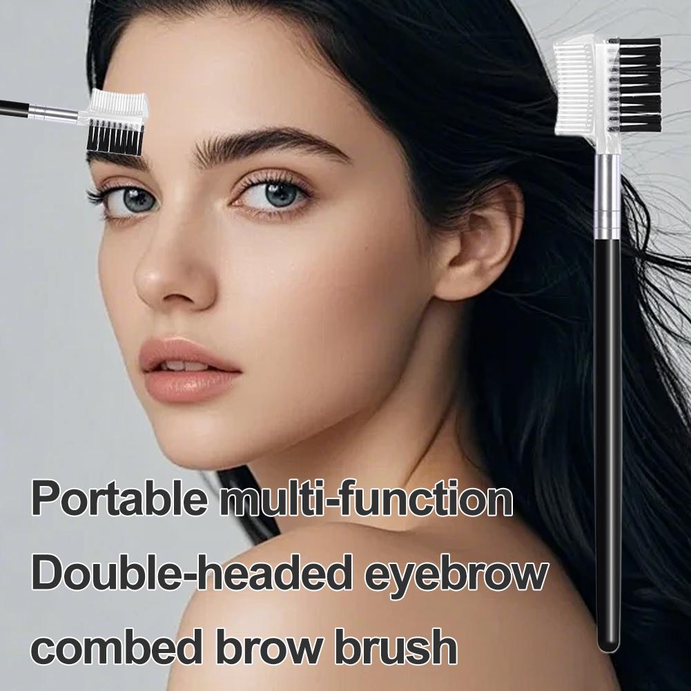 Dual-Headed Eyebrow Comb Makeu - Beauty Makeup Store 评论和价格