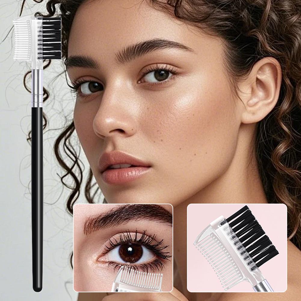 Dual-Headed Eyebrow Comb Makeu - Beauty Makeup Store 评论和价格