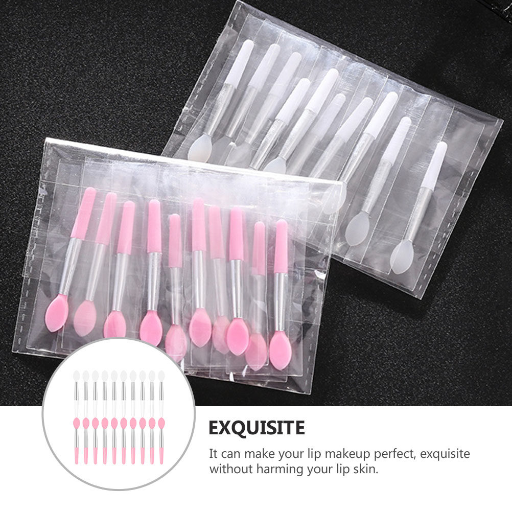 20Pcs Silicone Lip Brush Soft  - Beauty Makeup Brushes 评论和价格