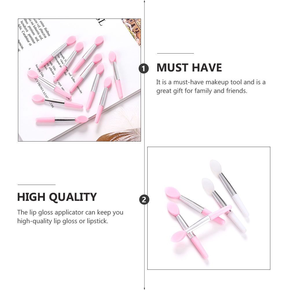 20Pcs Silicone Lip Brush Soft  - Beauty Makeup Brushes 评论和价格