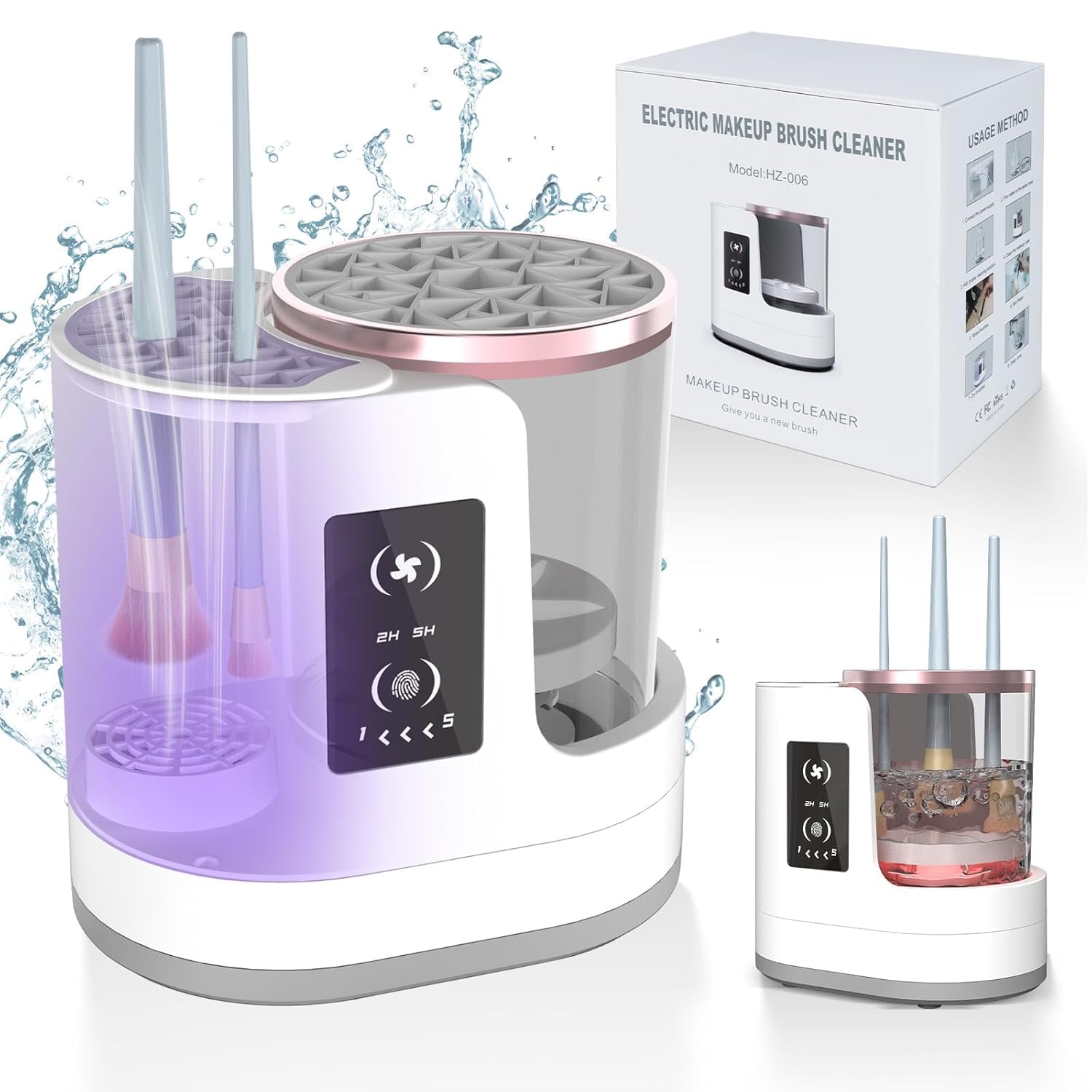 Automatic Rotating Makeup Brus - Beauty Makeup Products 评论和价格