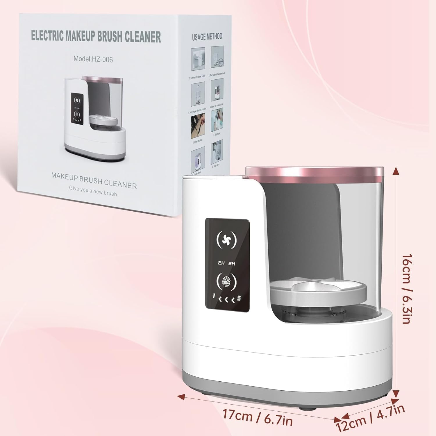 Automatic Rotating Makeup Brus - Beauty Makeup Products 评论和价格