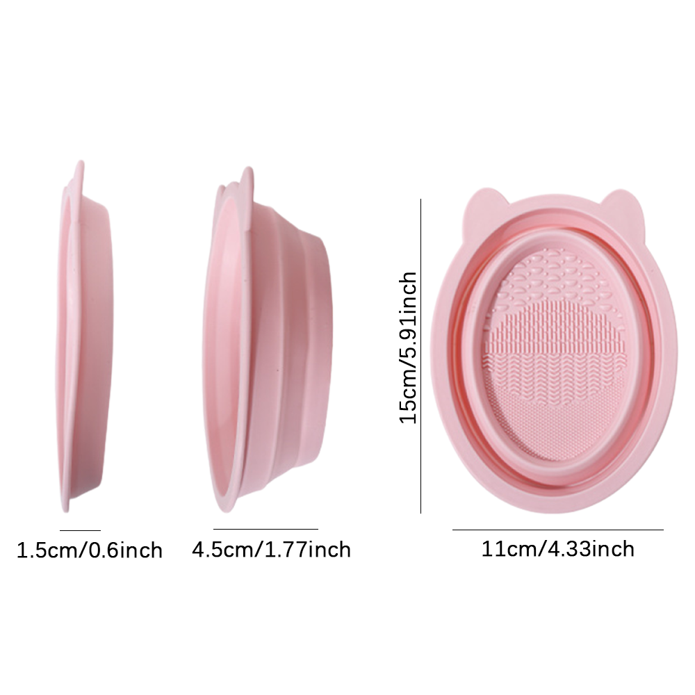 Collapsible Silicone Makeup Br - Beauty Makeup Products 评论和价格