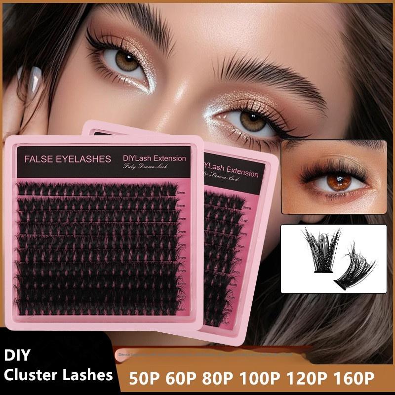 New 10Row 140 Clusters Fluffy  - Eyelash Extension 评论和价格