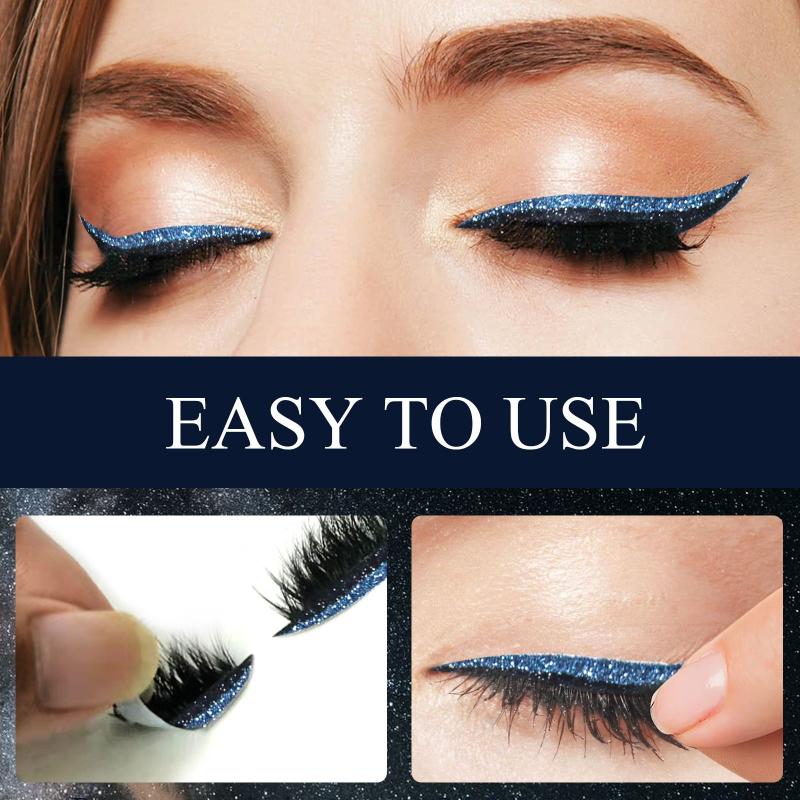False Eyelashes and Eyeliner S - Beauty Makeup Look 评论和价格