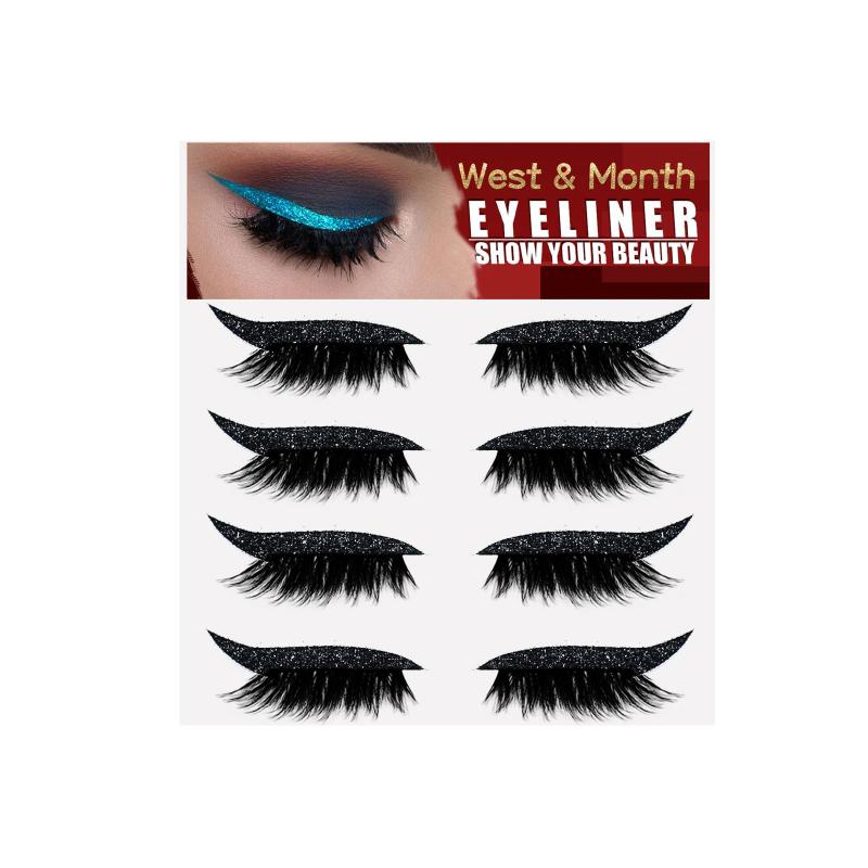 False Eyelashes and Eyeliner S - Beauty Makeup Look 评论和价格