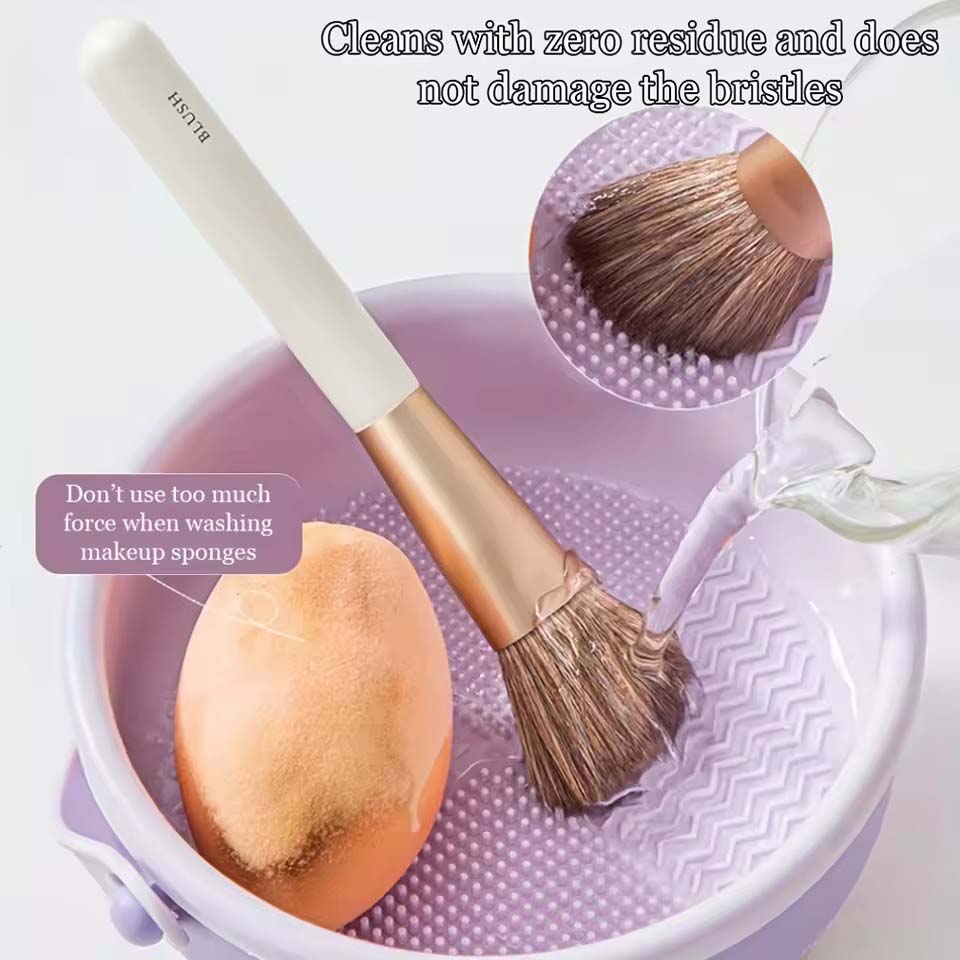 Makeup Brush Cleaning Bowl Bea - Beauty Makeup Brushes 评论和价格