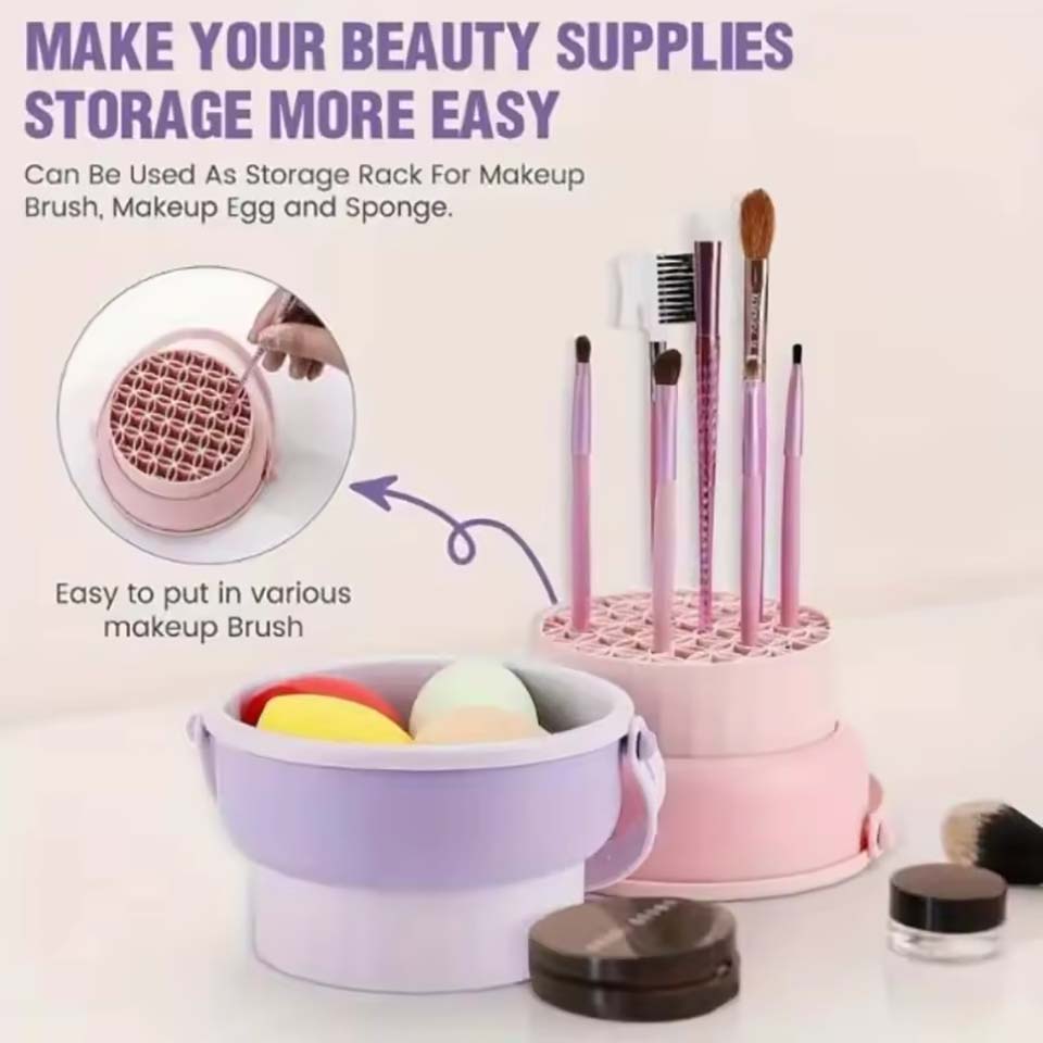 Makeup Brush Cleaning Bowl Bea - Beauty Makeup Brushes 评论和价格