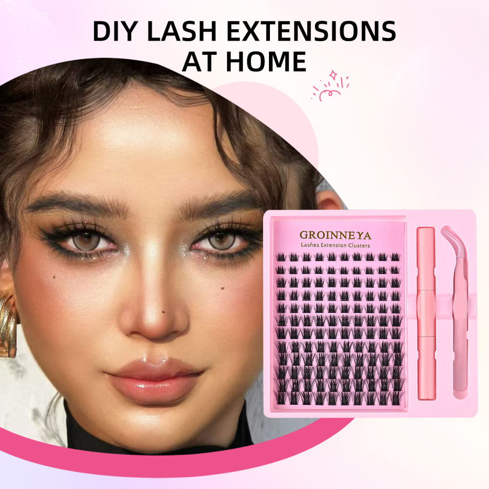 DIY Grafting False Eyelashes E - Beauty Makeup Look 评论和价格